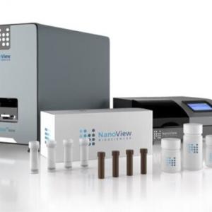 Fully automatic exosome fluorescence detection and analysis system