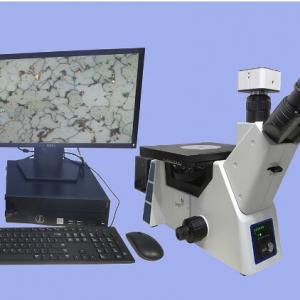 Research grade inverted metallographic microscope