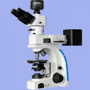 Three lens polarized reflective microscope