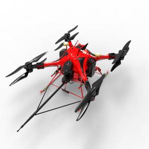 Electric firefighting emergency rescue drone