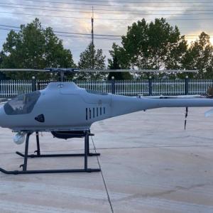 Multipurpose unmanned helicopter with a full fuel range of 6 hours and a 50kg class